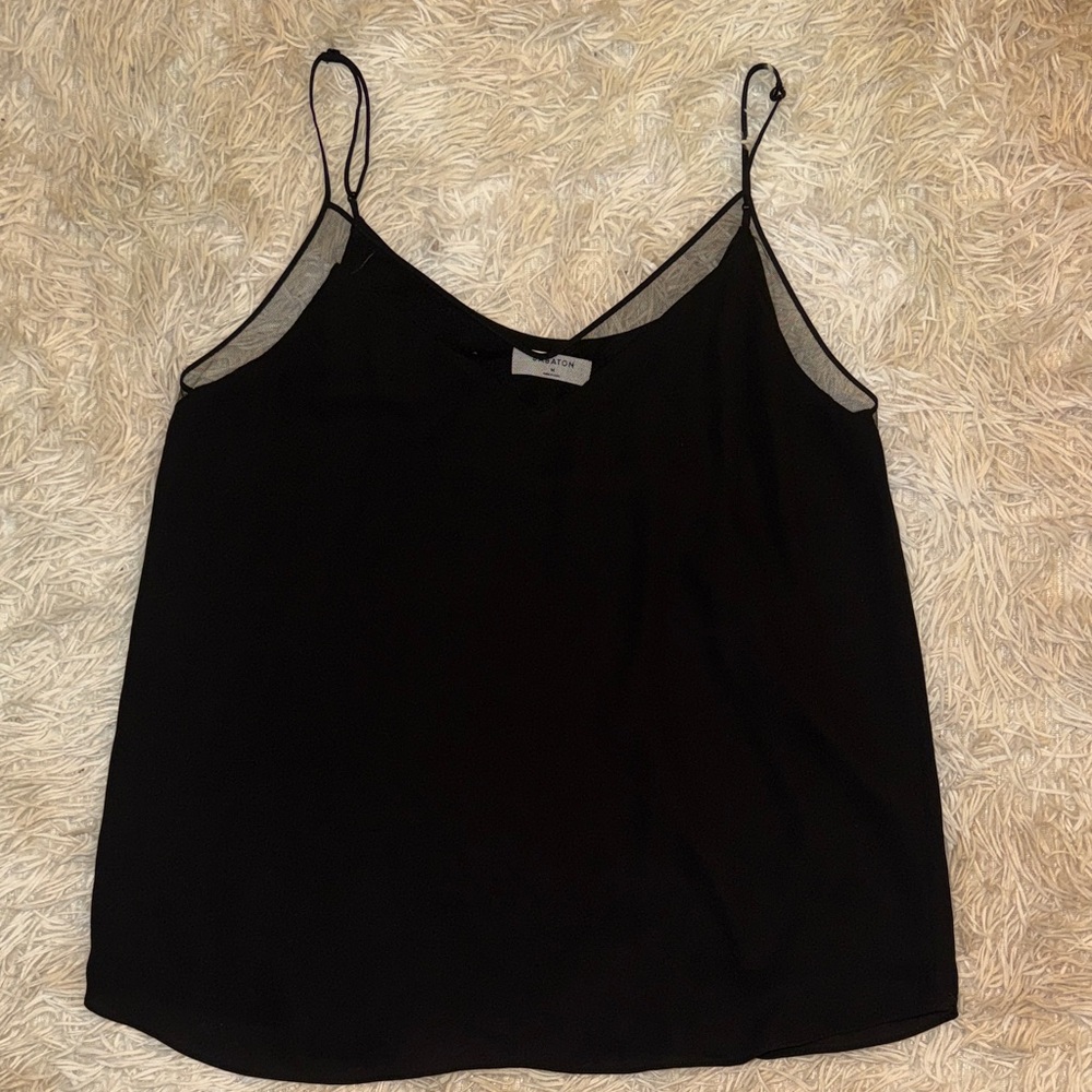 Babaton Black Camisole Top - M